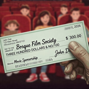 Movie Sponsorship ($300)
